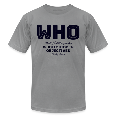 WHO Tee - slate