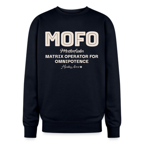 MOFO Oversized Sweatshirt - navy