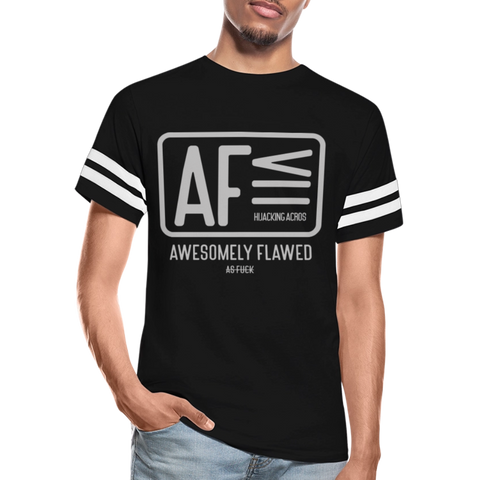 AF tee - black/white