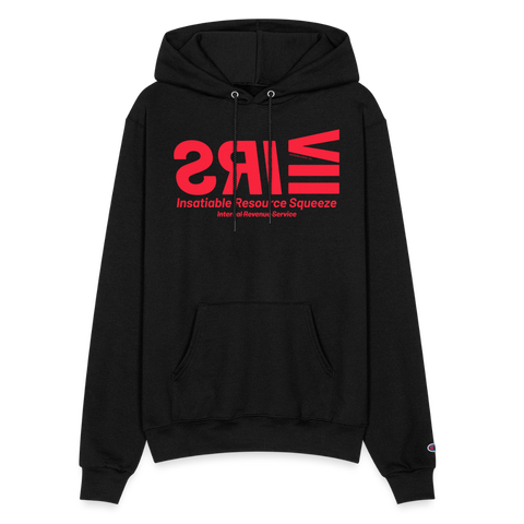 IRS Red Acros Champion Hoodie - black