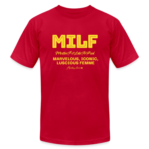 MILF Tee - red