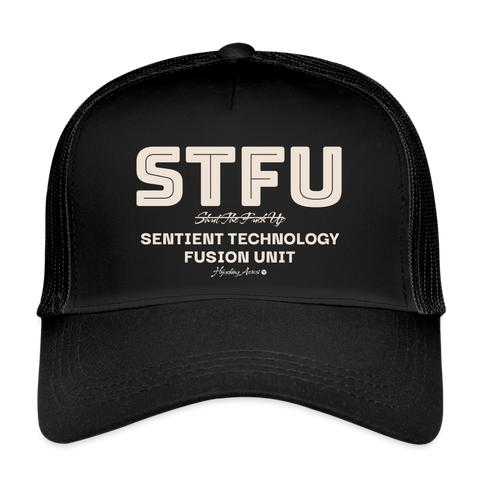 STFU Vintage Hat - black/black