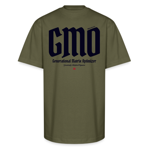 GMO Blue Acro Heavy Tee - classic olive