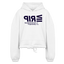 RIP Blue Acro Cropped Hoodie - white