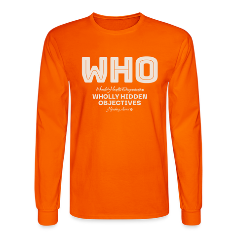 WHO Long Sleeve - orange