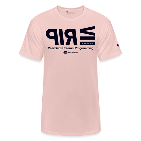 RIP Blue Acro Champion Tee - blush pink 