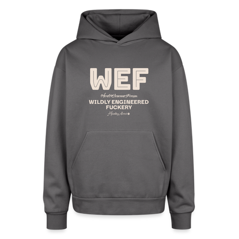 WEF Red Acro Champion Hoodie - graphite gray