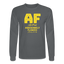 AF Long Sleeve - charcoal