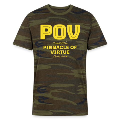 POV Tee - green camo