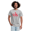 LOL Red Acro Heavy T - heather gray