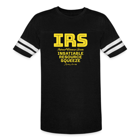 IRS Tee - black/white