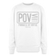 POV Oversized Sweatshirt - white