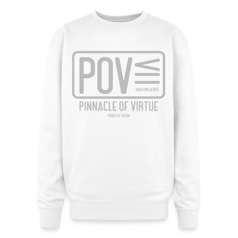 POV Oversized Sweatshirt - white
