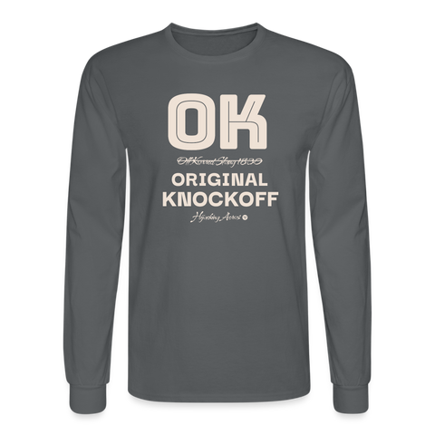 OK Long Sleeve - charcoal