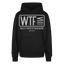 WTF Oversized Hoodie - black