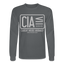 CIA Long Sleeve - charcoal