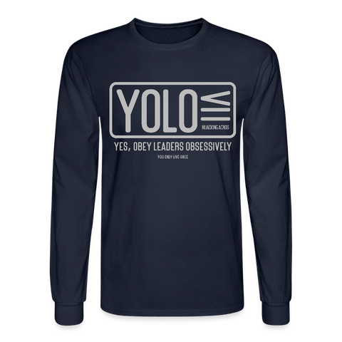 YOLO Long Sleeve - navy