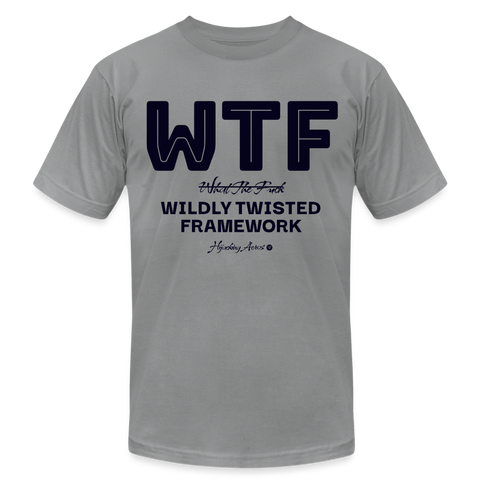 WTF Tee - slate