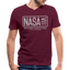 NASA V Neck - maroon