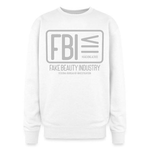 FBI Oversized Sweatshirt - white