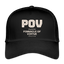 POV Vintage Hat - black/black