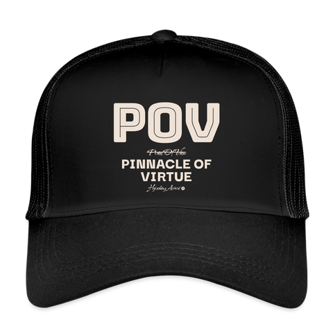 POV Vintage Hat - black/black