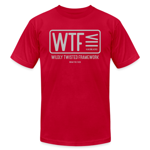 WTF Tee - red