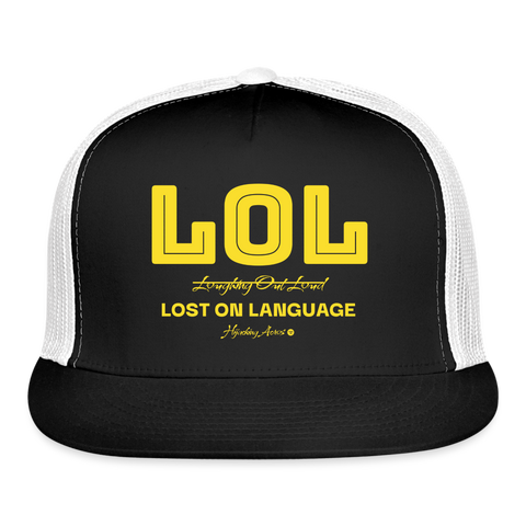 LOL Trucker Hat - black/white