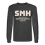 SMH Long Sleeve - heather black