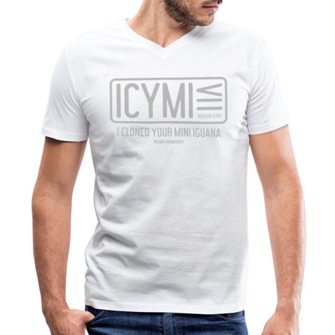 ICYMI V Neck - white