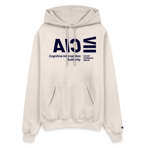 CIA Blue Acro Champion Hoodie - Sand