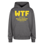 WTF Oversized Hoodie - graphite gray