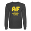 AF Long Sleeve - heather black