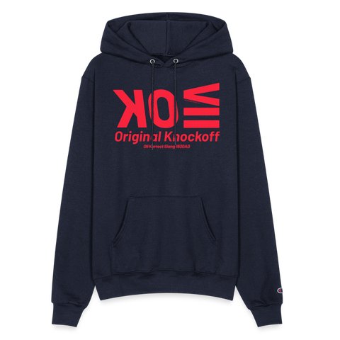 OK Red Acro Champion Hoodie - navy