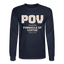 POV Long Sleeve - navy