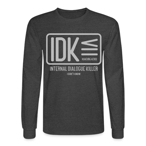 IDK Long Sleeve - heather black
