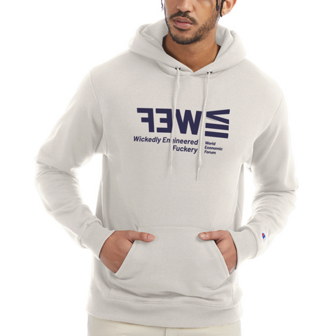 WEF Blue Acro Champion Hoodie - Sand