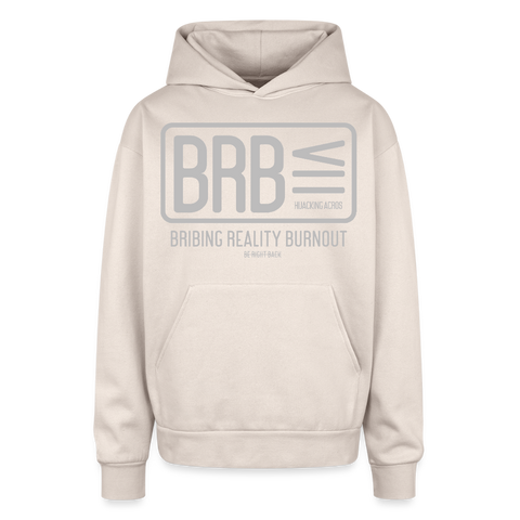 BRB Oversized Hoodie - Sand