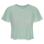 FAQ Tee - dusty mint blue