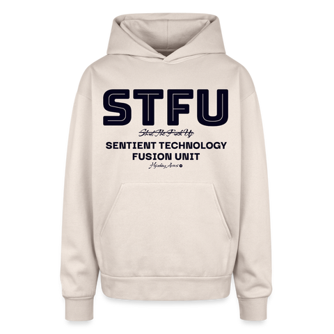 STFU Oversized Hoodie - Sand