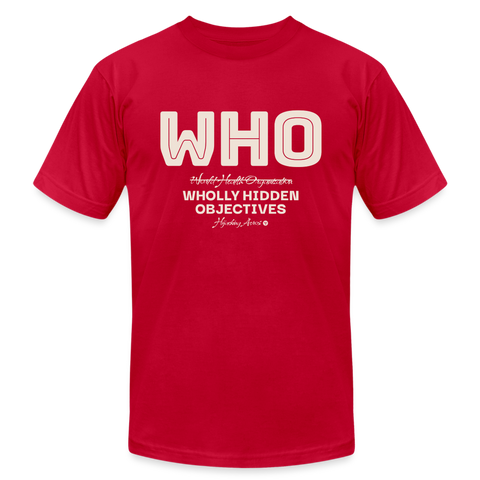 WHO Tee - red