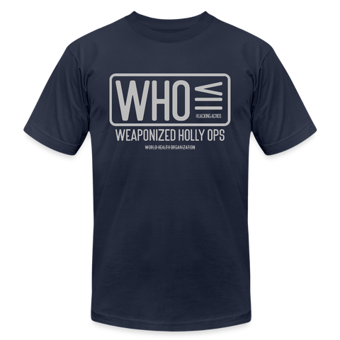 WHO Tee - navy