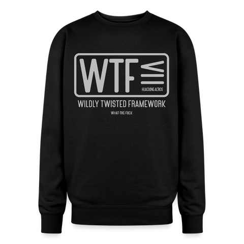 WTF Oversized Sweatshirt - black