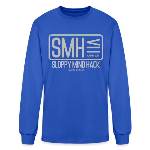 SMH Long Sleeve - royal blue