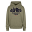 AD4BS Blue Acro Oversized Hoodie - olive