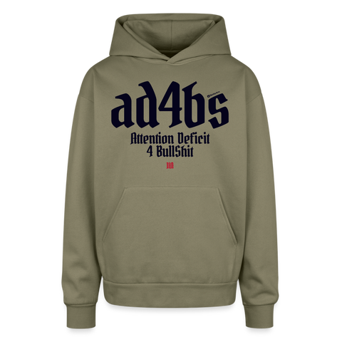 AD4BS Blue Acro Oversized Hoodie - olive