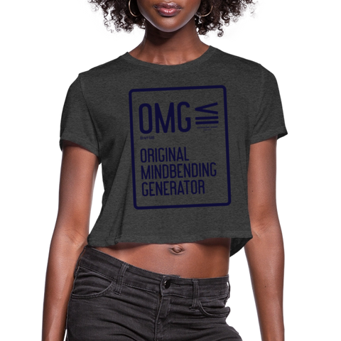OMG Tee - deep heather