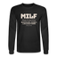 MILF Long Sleeve - black