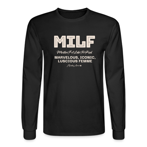 MILF Long Sleeve - black