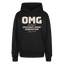 OMG Oversized Hoodie - black